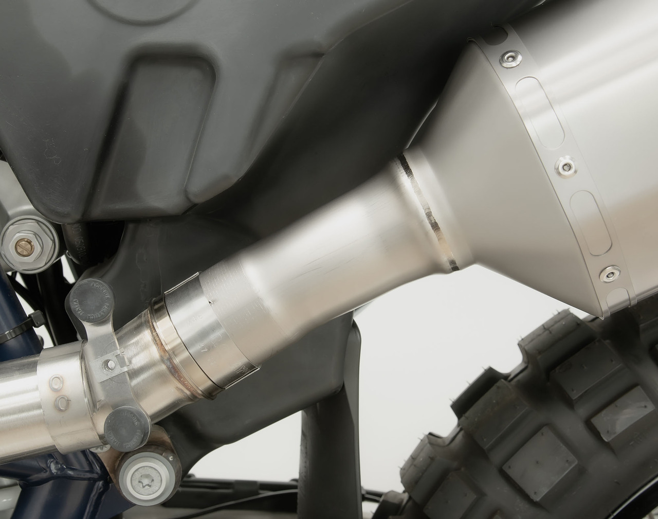 Titanium Slip On Exhaust - KTM Husqvarna Enduro R - Click Image to Close
