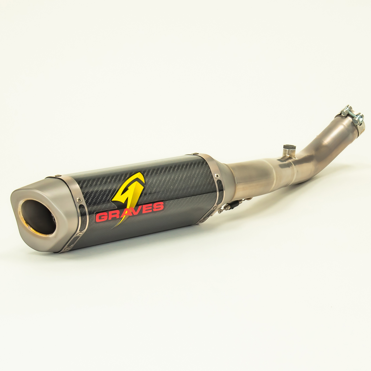 WORKS 3/4 Slip On Exhaust - For 16-20 ZX10R - Click Image to Close