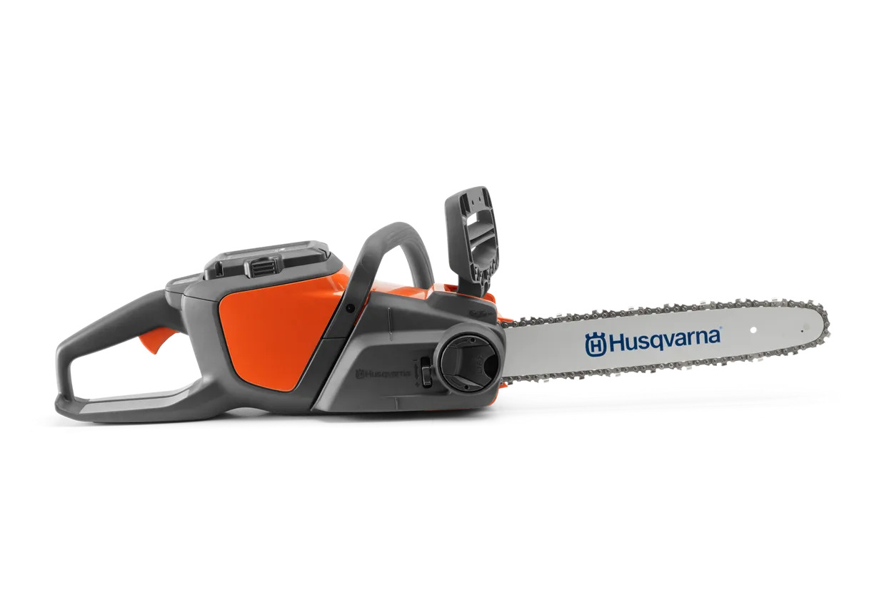 Husqvarna 120i 14" Cordless Electric Chainsaw w/ Battery & Charger - Click Image to Close