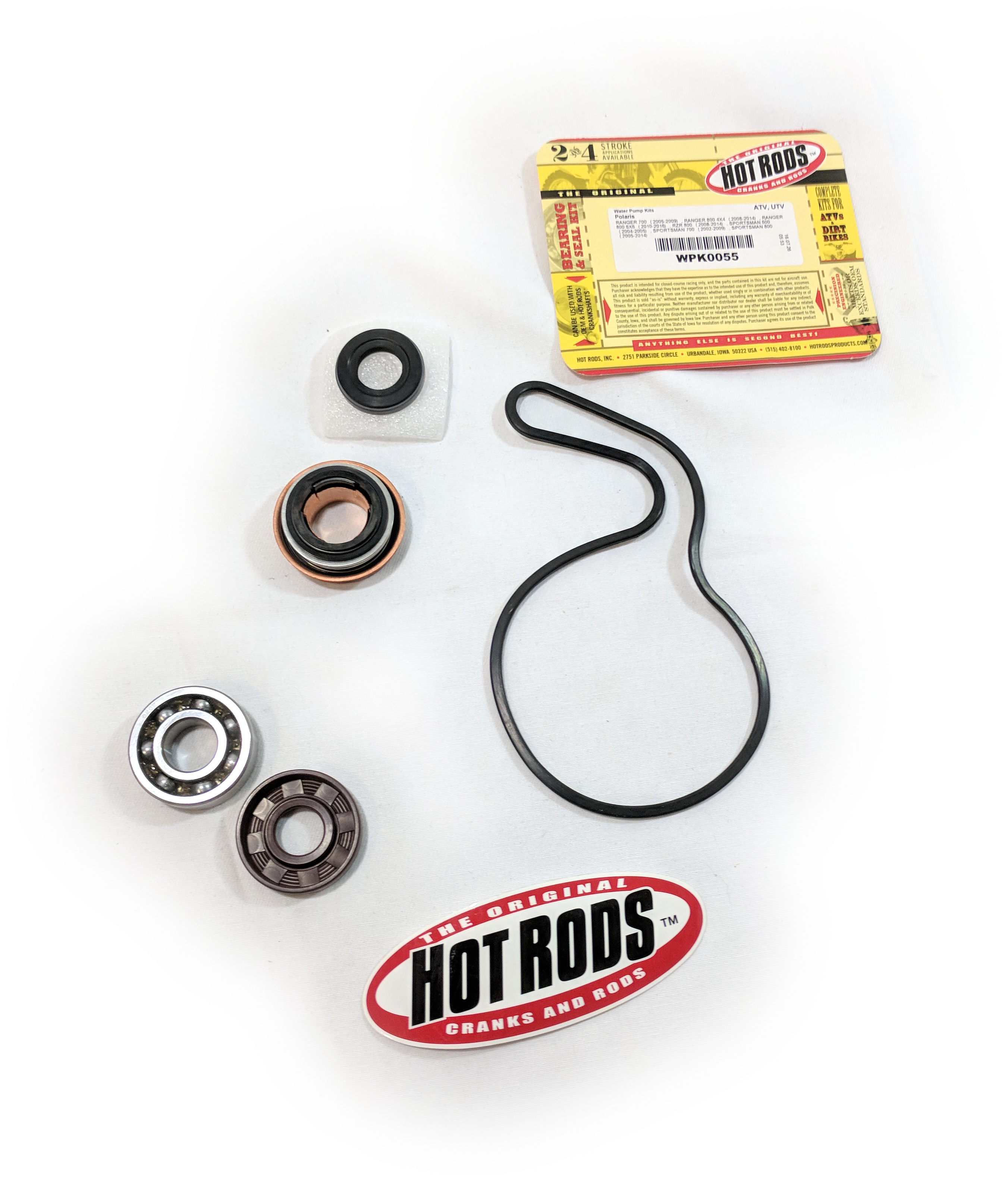 Water Pump Rebuild Kit - Polaris Ranger 700 & 800 - Click Image to Close