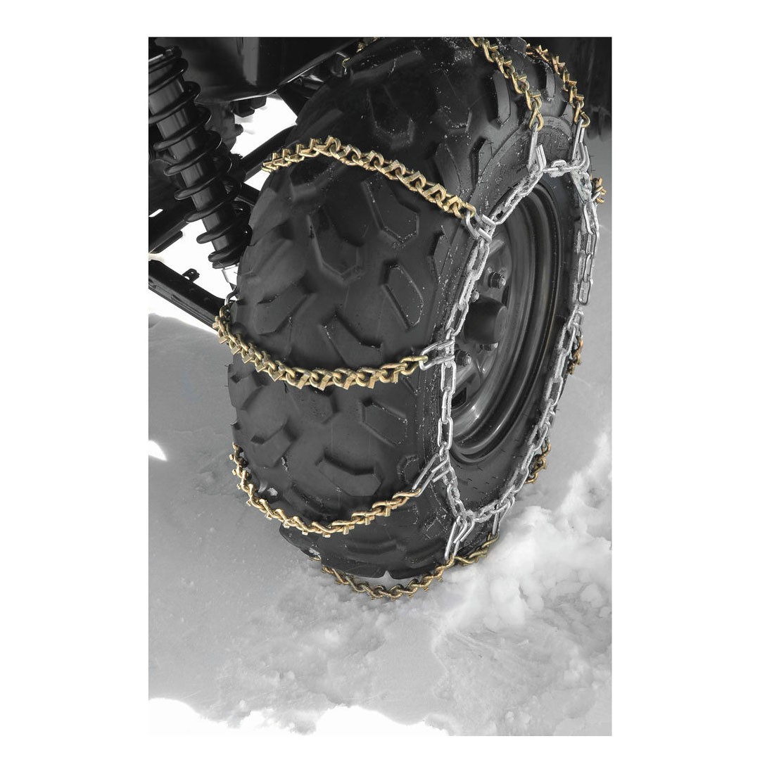 V-Bar Tire Chains, Pair - 11 V-Bars / row - Extra Large - For 27"+ Larger Tires - Click Image to Close