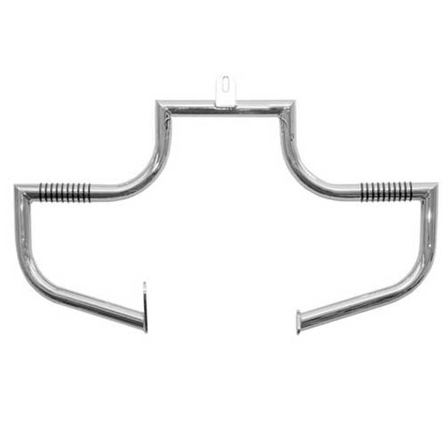 Linbar Engine Guard Chrome - For 15-20 Harley FLTR Road Glide - Click Image to Close