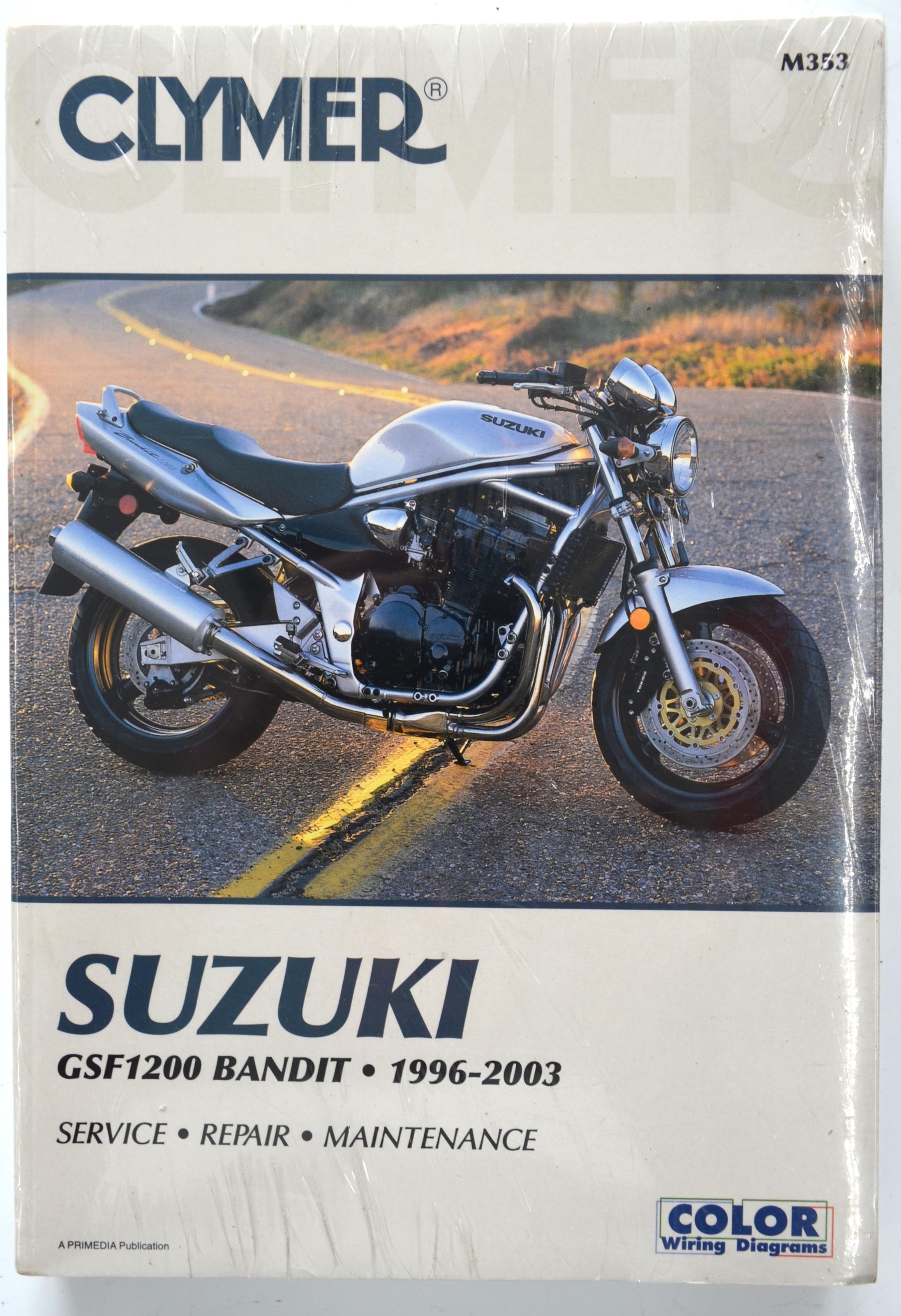 *NOS* Shop Repair & Service Manual - Soft Cover - For 96-03 Suzuki GSF1200 Bandit - Click Image to Close