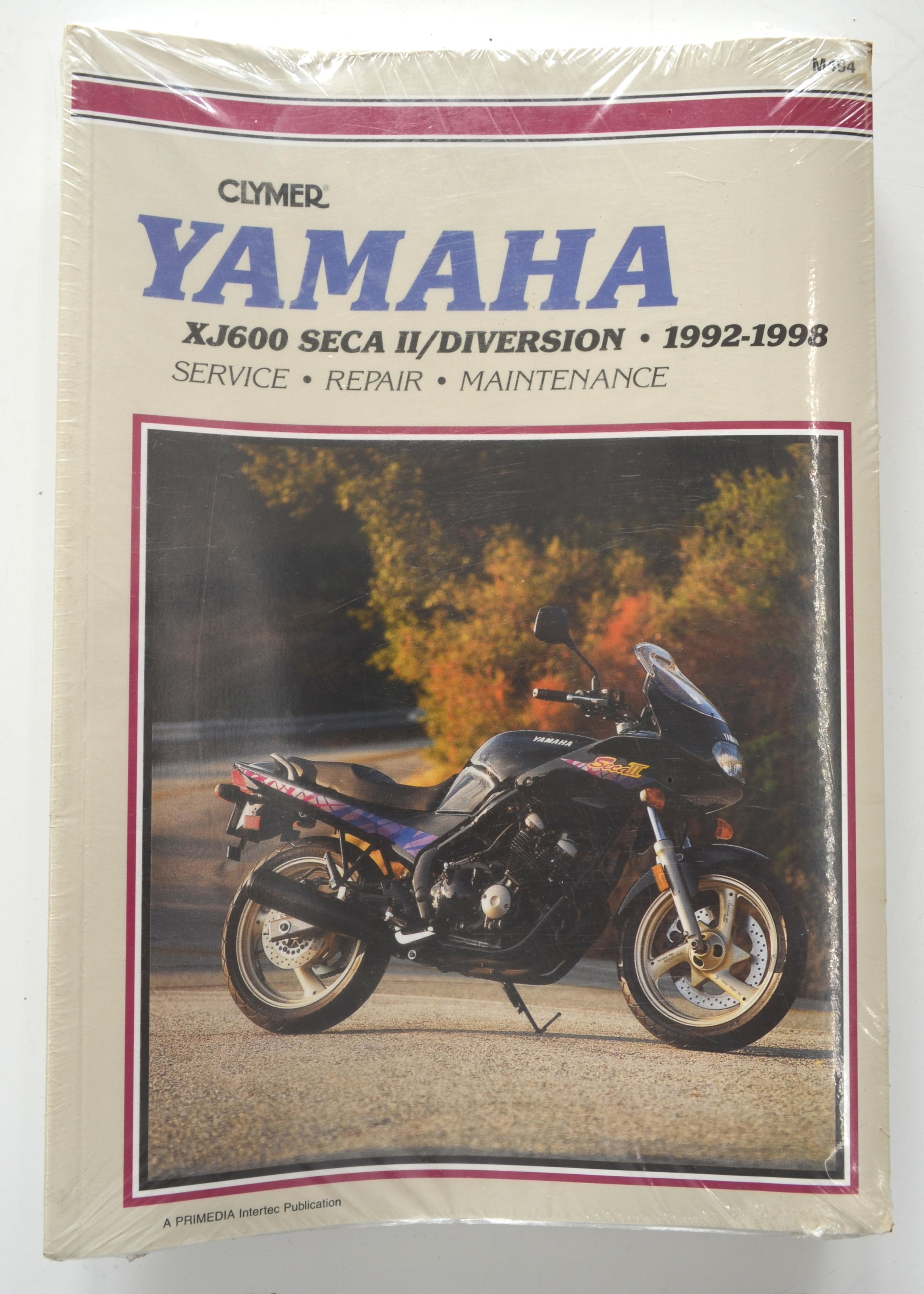 *NOS* Shop Repair & Service Manual - Soft Cover - For 1992-1998 Yamaha XJ600 Seca II / Diversion - Click Image to Close