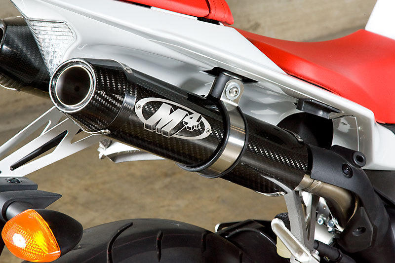 Carbon Fiber Dual Slip On Exhaust - For 09-14 Yamaha R1 - Click Image to Close