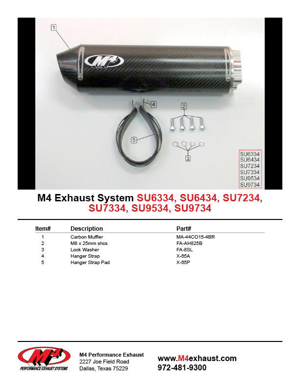 Carbon Fiber Bolt On Exhaust Muffler - For 00-03 Suzuki GSXR750 - Click Image to Close