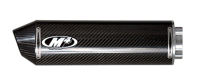 Carbon Fiber Bolt On Exhaust Muffler - For 01-02 Suzuki GSXR1000 - Click Image to Close