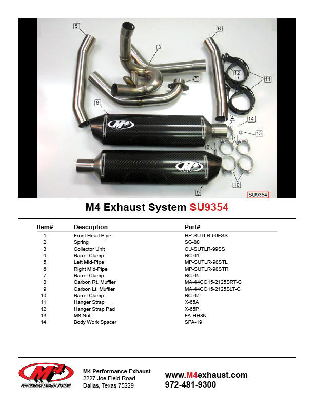 Carbon Fiber Dual Bolt On Exhaust Mufflers - For 99-03 Suzuki TL1000R - Click Image to Close
