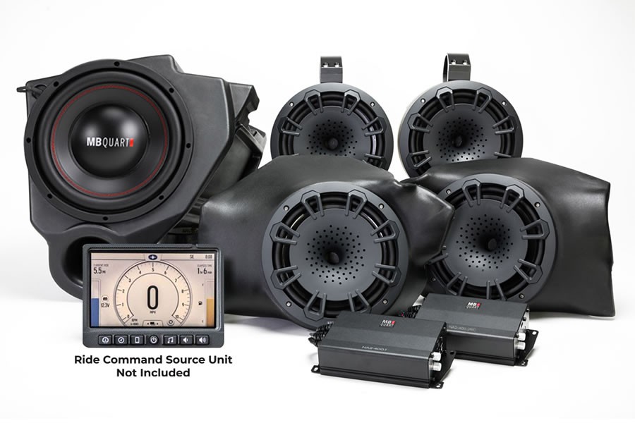 Stage 5 Ride Command Audio System 800w - For 14-20 Polaris RZR - Click Image to Close