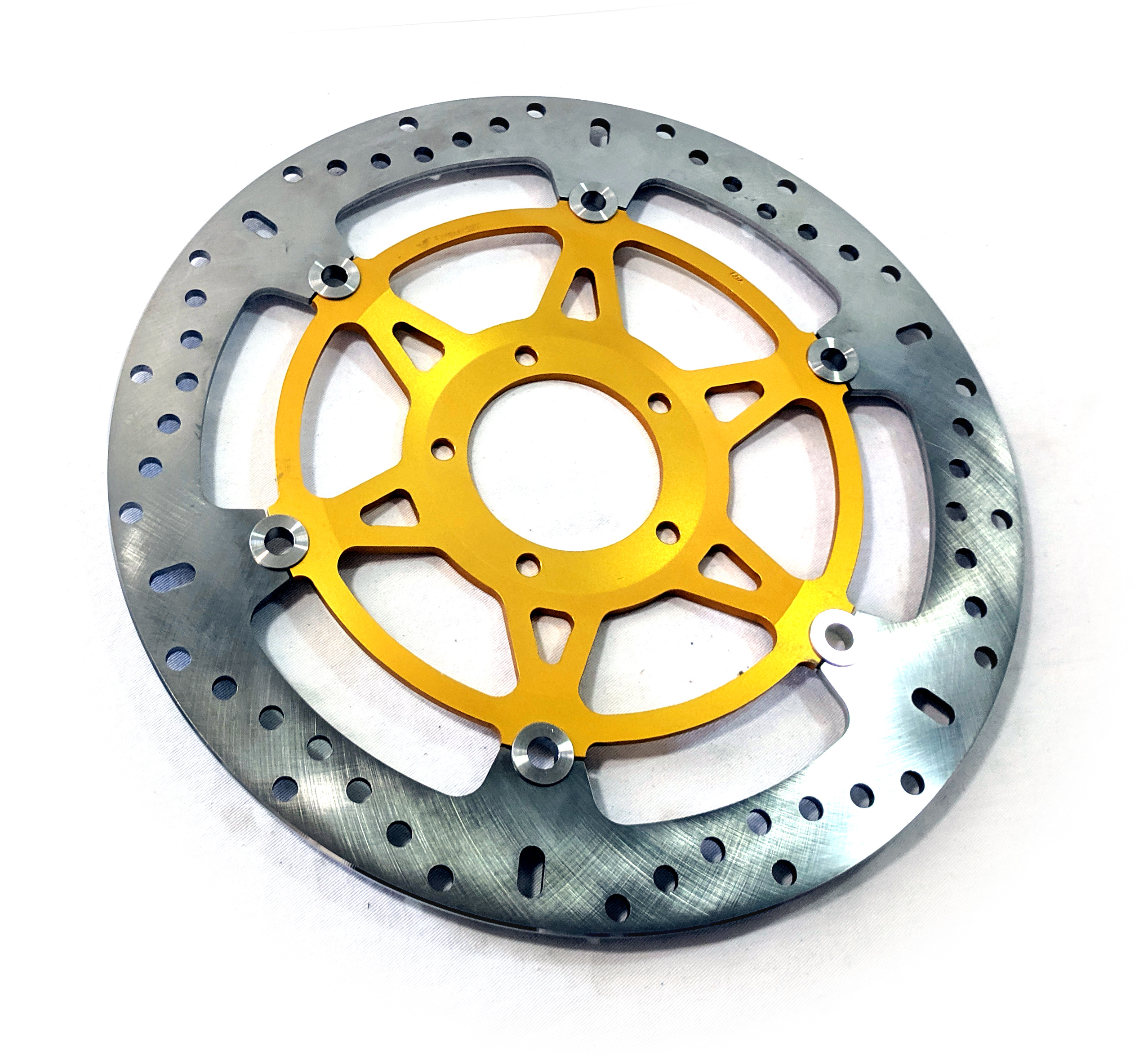 Floating Front Brake Rotor - For 07-08 Ducati 1098/S - Click Image to Close