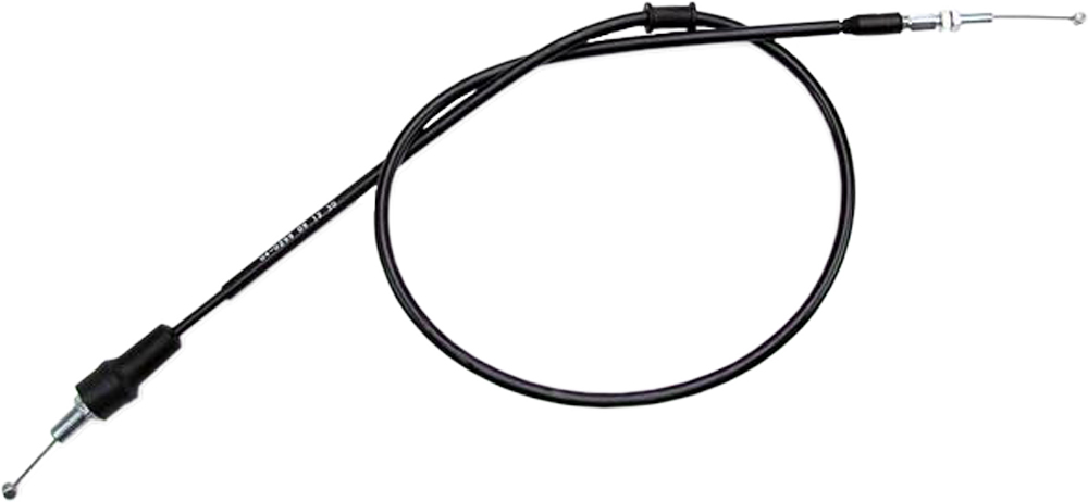 Black Vinyl Throttle Cable - Yamaha IT250/425 YZ250/465 - Click Image to Close