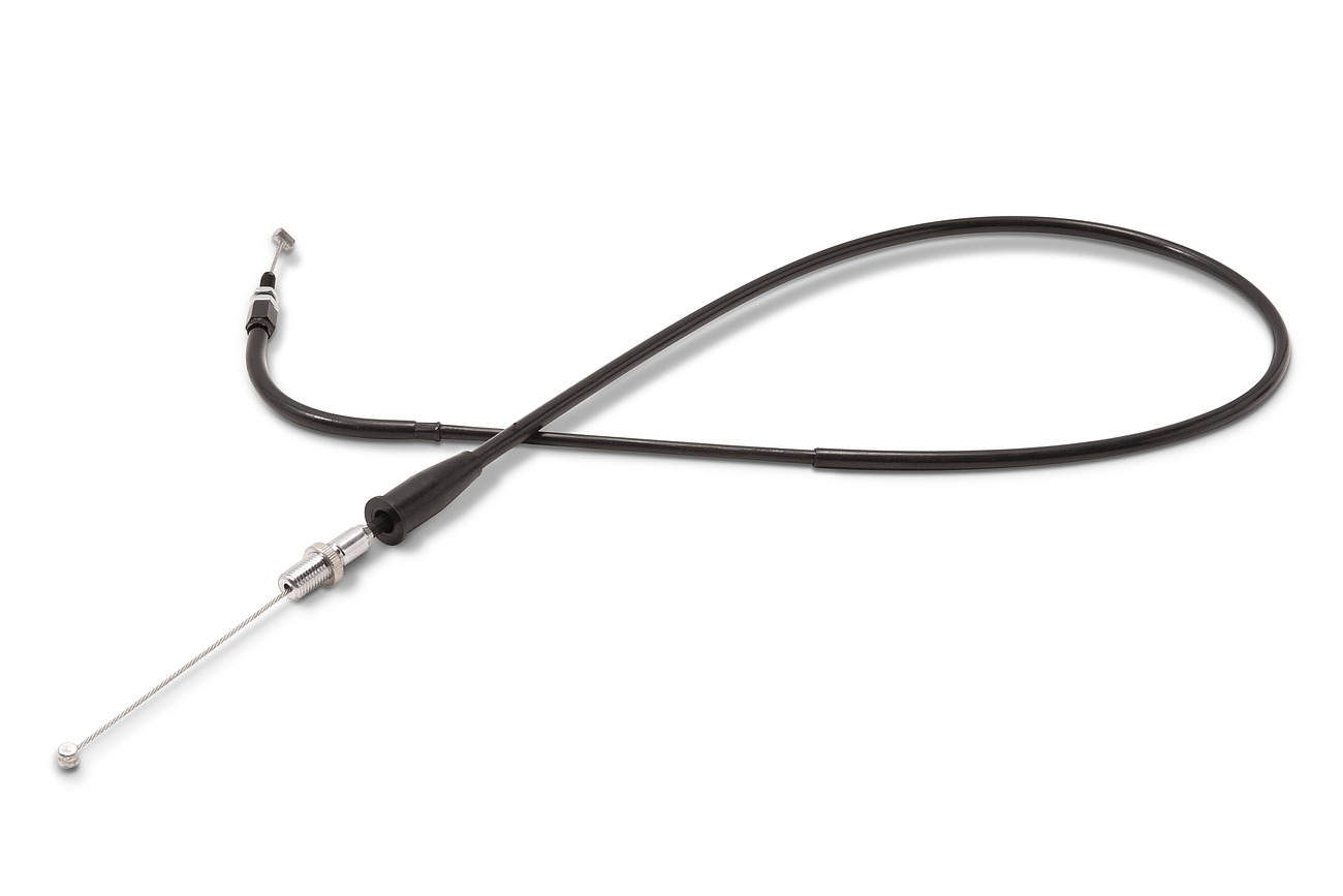Motion Pro Throttle Cable Black Vinyl For Kawasaki Brute Force Prairie - Throttle cable fits Kawasaki Brute Force, Prairie ATVs - Click Image to Close