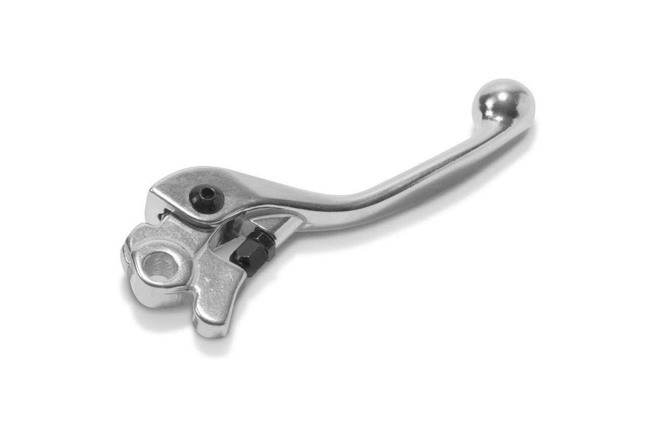 Polished Aluminum Brake Lever - For 00-20 Kawasaki Suzuki Yamaha 80-450 - Click Image to Close