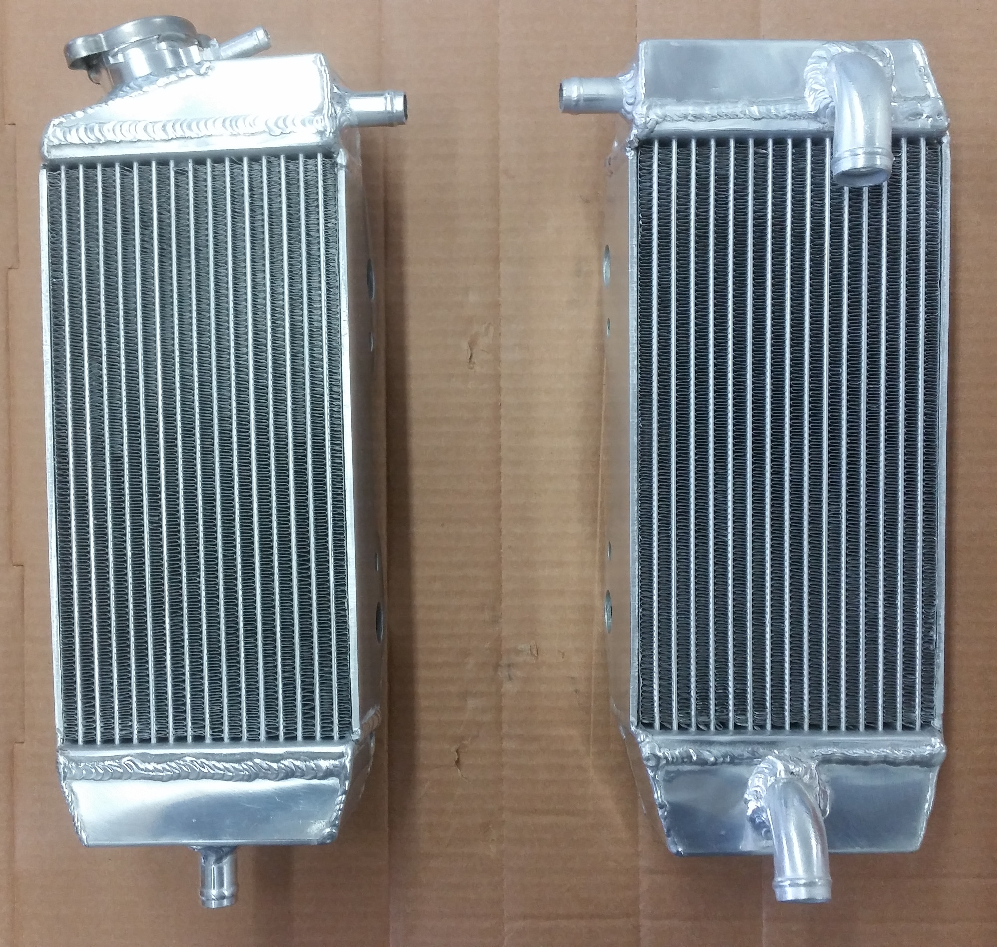 Motorcycle Replacement Radiator Set - 04-06 Suzuki RMZ250 - Click Image to Close