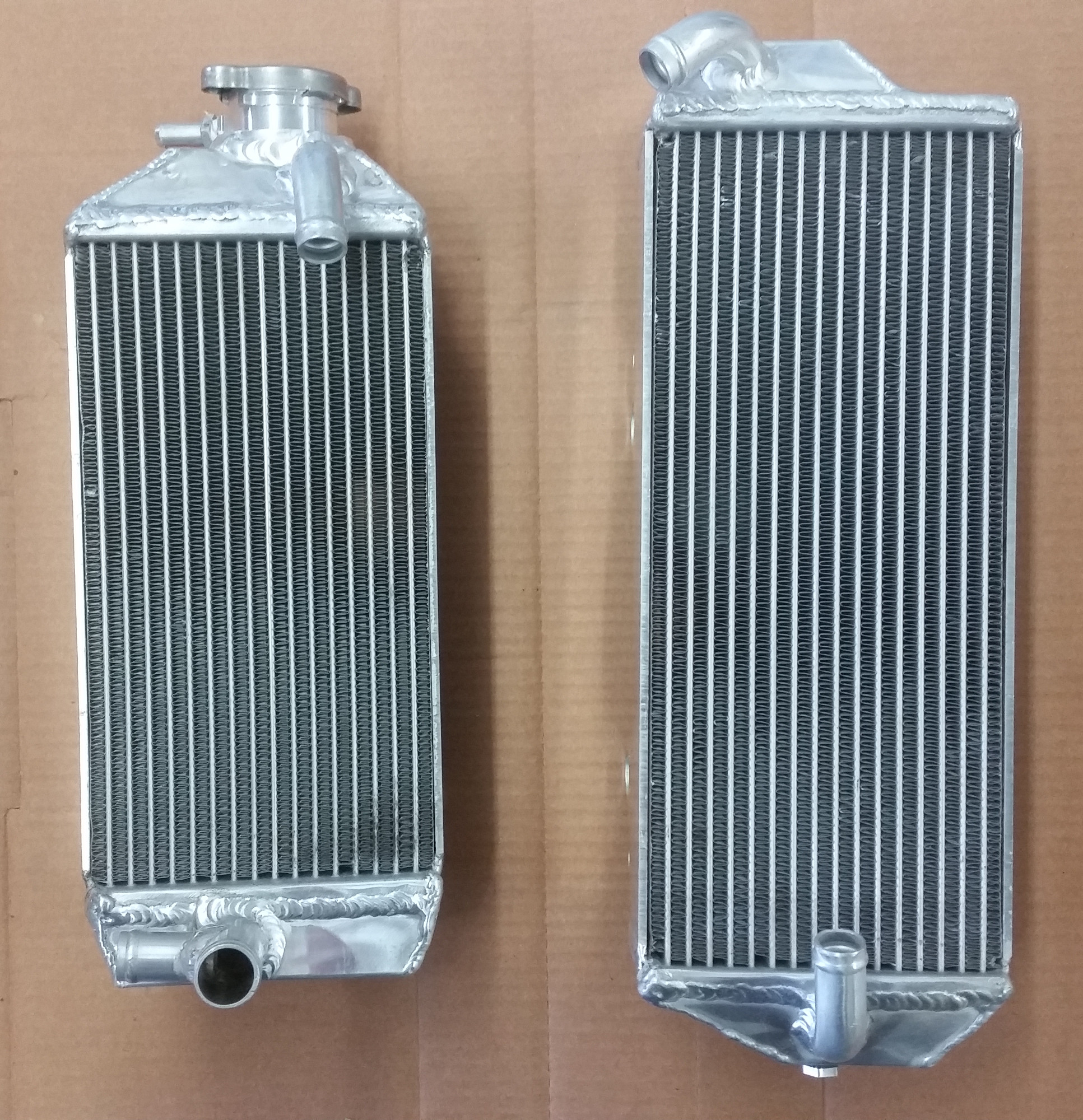 Heavy Duty Radiator Set - 07-09 Suzuki RMZ250 - Click Image to Close