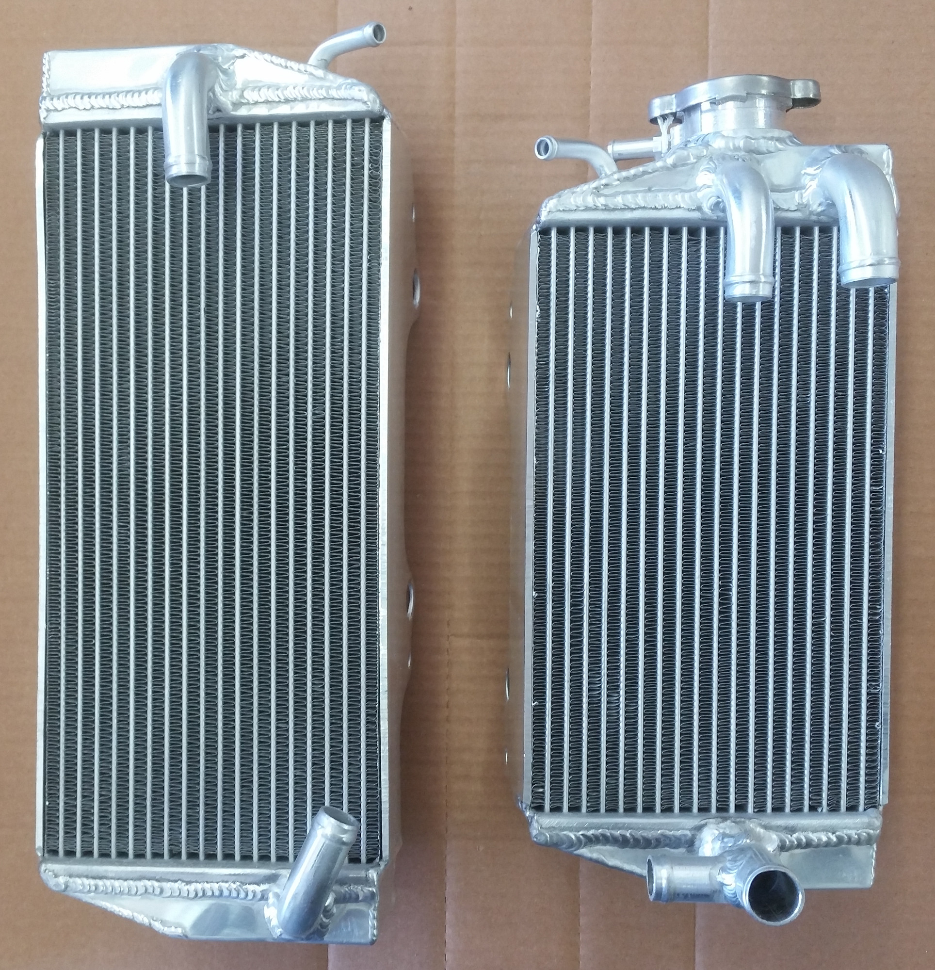 Heavy Duty Radiator Set - 2005 Suzuki RMZ450 - Click Image to Close