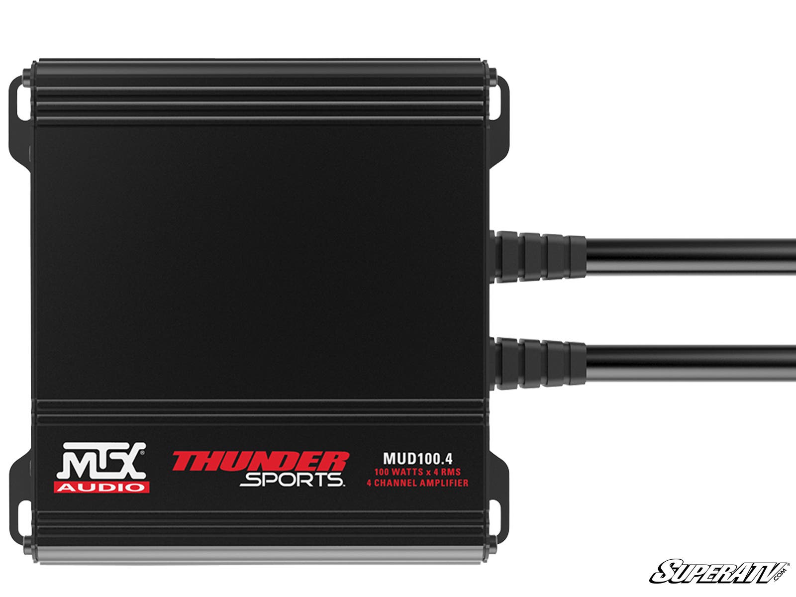 400 Watt RMS, 4 Channel UTV Amplifier - Class D Weather Resistant - 100 Watts RMS Per Channel - Click Image to Close