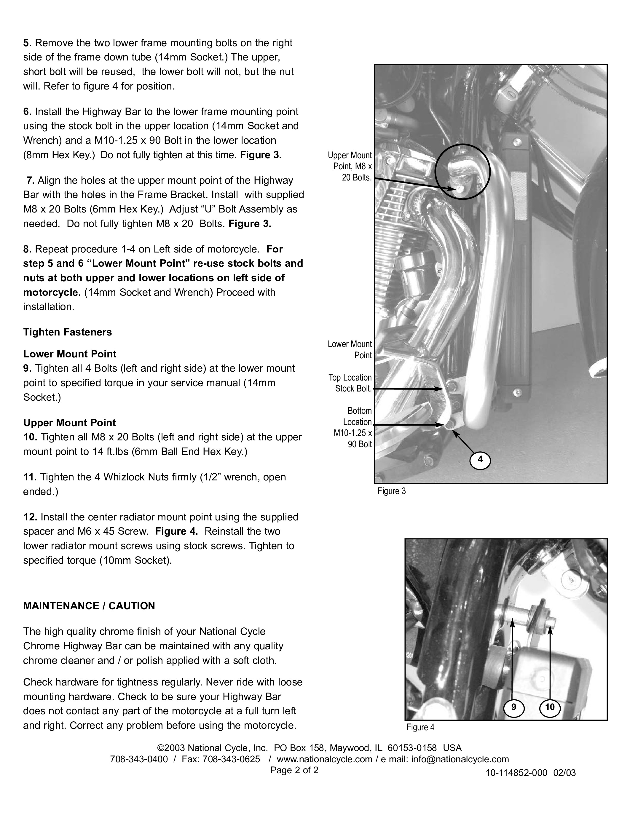 Paladin Highway Bars - For 02-08 Honda VTX1800 - Click Image to Close