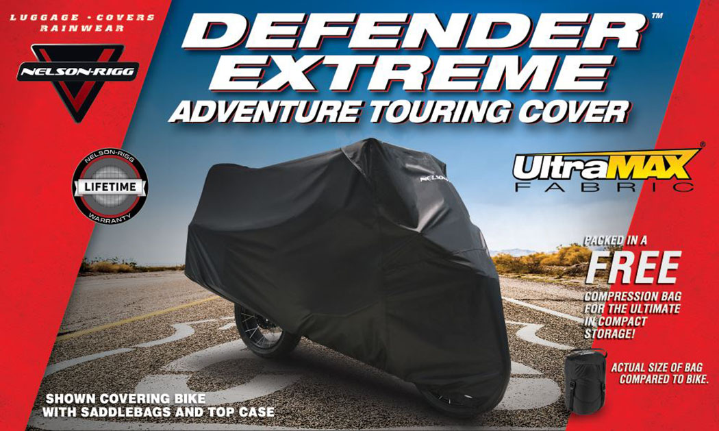 Defender Extreme Adventure Motorcycle Cover Medium - Click Image to Close