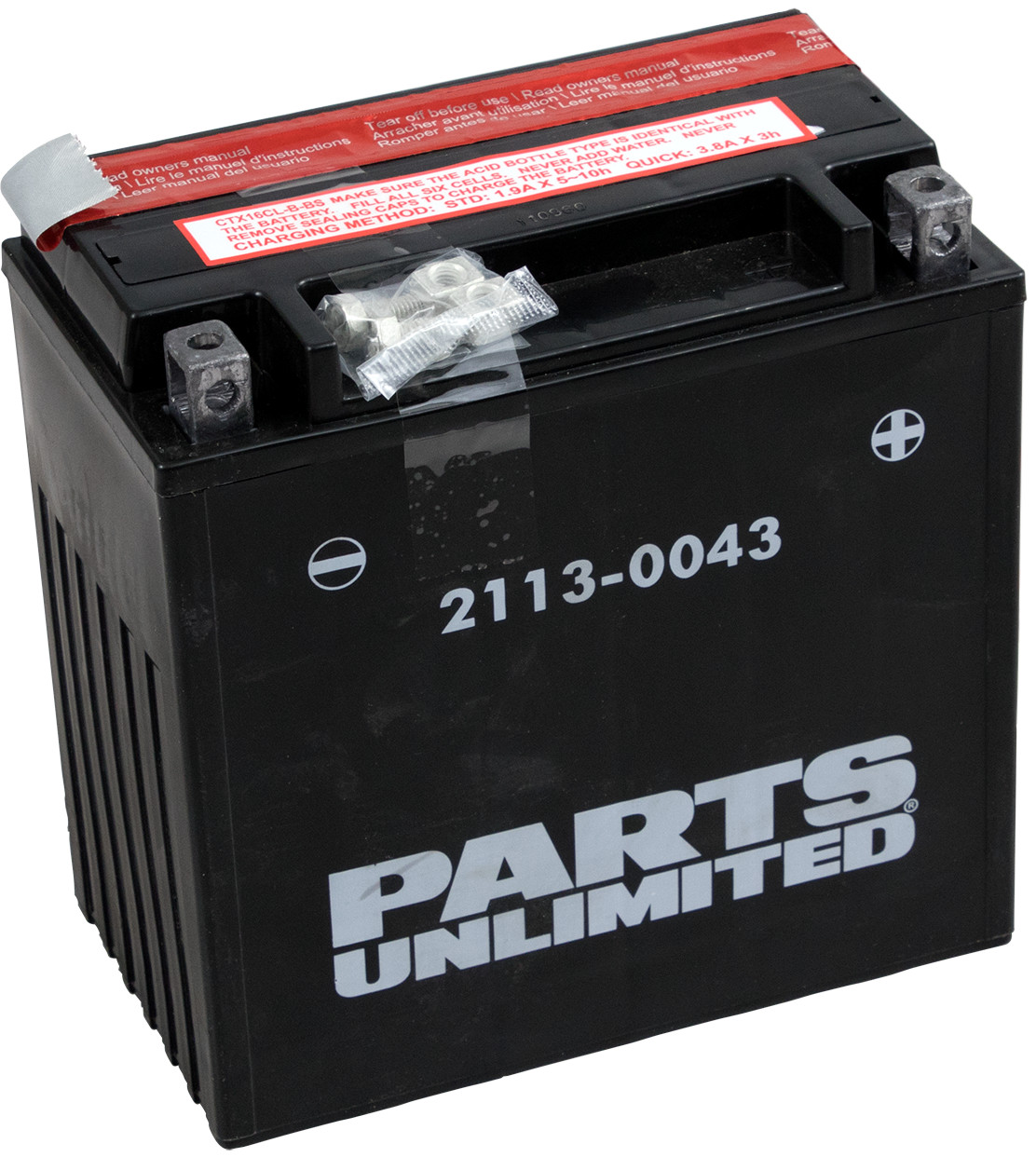 AGM Maintenance Free Battery 270CCA 12V 19Ah - Replaces YTX16CLB - Click Image to Close
