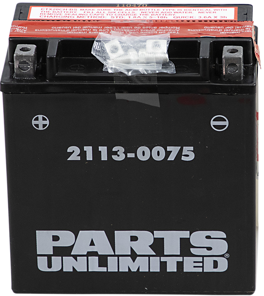 AGM Maintenance Free Battery 270CCA 12V 18Ah - Replaces YTX20CH-BS - Click Image to Close