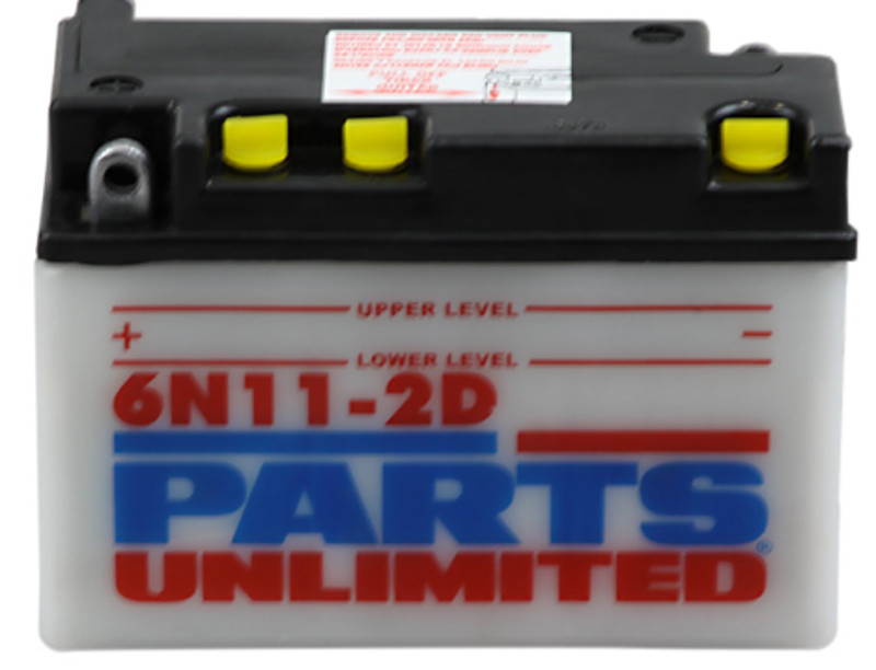 Battery 6V 11Ah - Replaces 6N11-2D - Click Image to Close