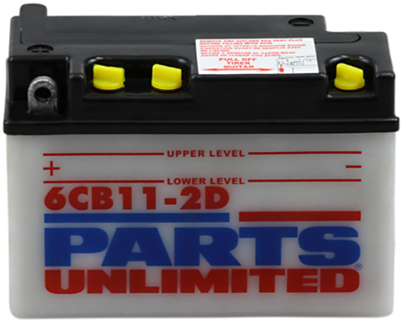 Battery 6V 11Ah - Replaces 6YB11-2D - Click Image to Close