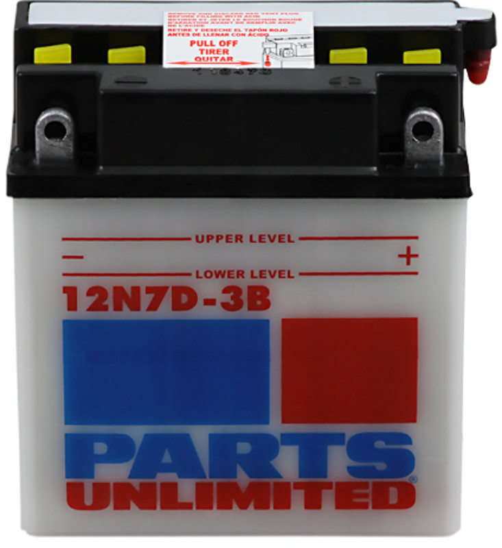 Battery 12V 7Ah - Replaces 12N7D-3B - Click Image to Close