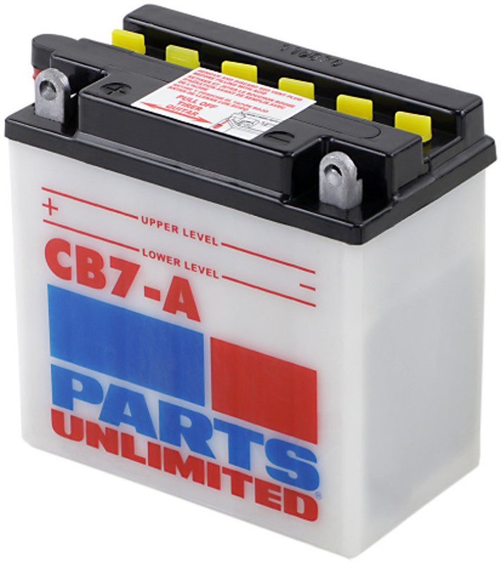 Heavy-Duty Battery 12V 8Ah - Replaces YB7A - Click Image to Close