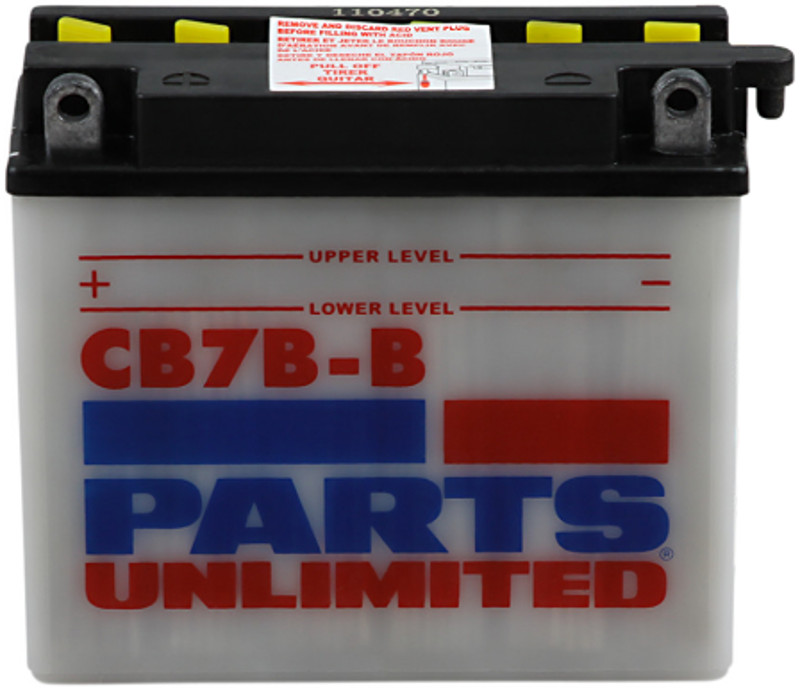 Heavy-Duty Battery 12V 7Ah - Replaces YB7B-B - Click Image to Close