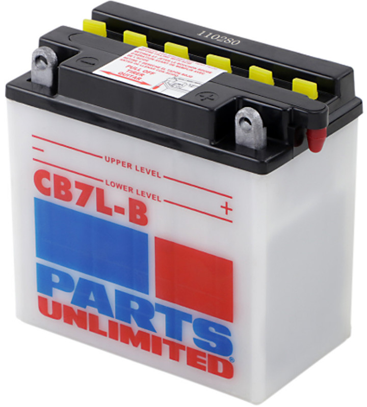 Heavy-Duty Battery 12V 8Ah - Replaces YB7L-B - Click Image to Close