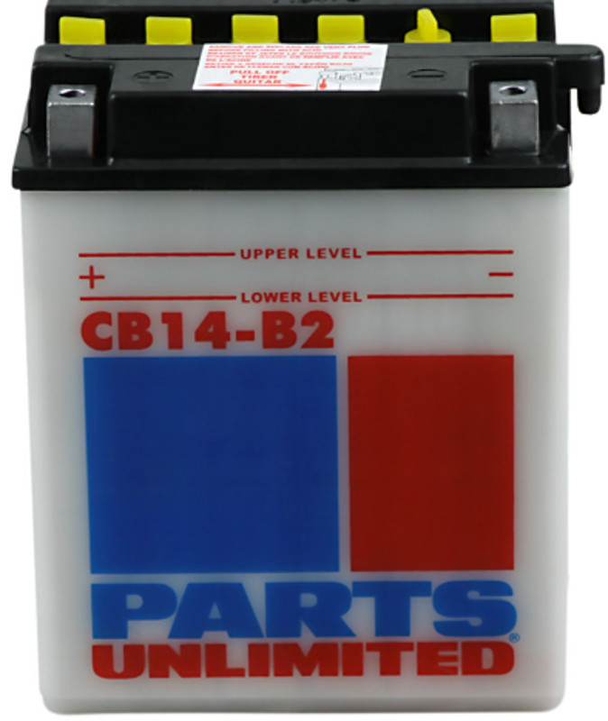 Heavy-Duty Battery 12V 14Ah - Replaces YB14A-A2 - Click Image to Close