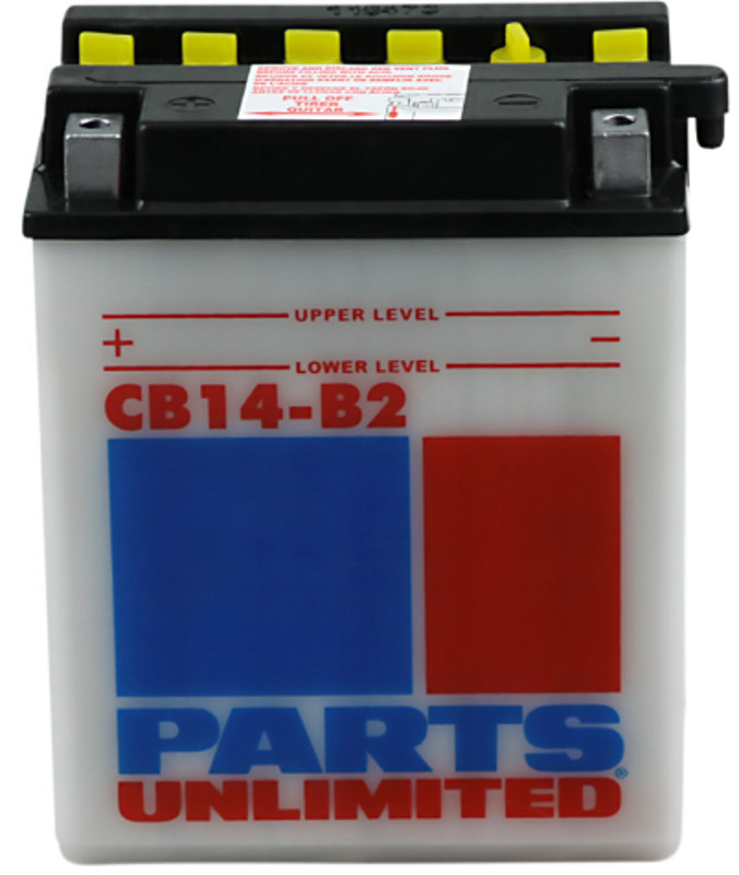 Heavy-Duty Battery 12V 14Ah - Replaces YB14-B2 - Click Image to Close