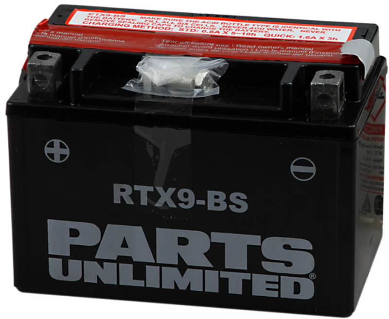 Sealed AGM Battery - Replaces YTX9-BS - Click Image to Close