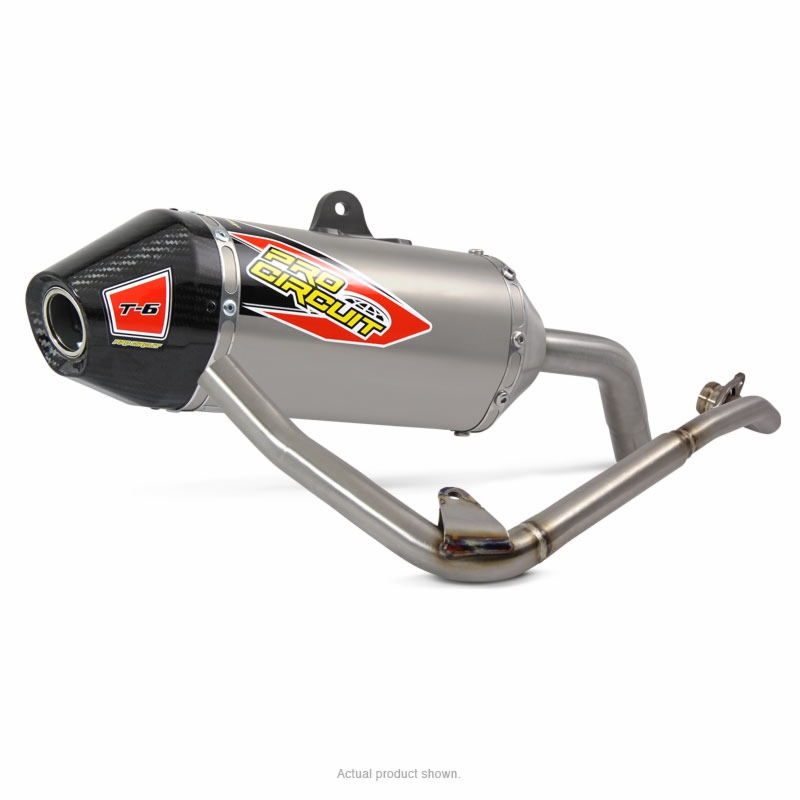T-6 Aluminum & Stainless Steel Full Exhaust - 14-15 Honda Grom MSX125 - Click Image to Close