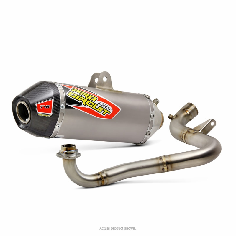 T-6 Aluminum & Stainless Steel Full Exhaust - 17-20 Honda Grom MSX125 - Click Image to Close