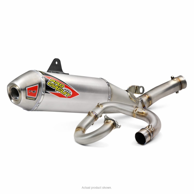 T-6 Aluminum & Stainless Steel Full Exhaust - 18-19 Yamaha YZ450F - Click Image to Close