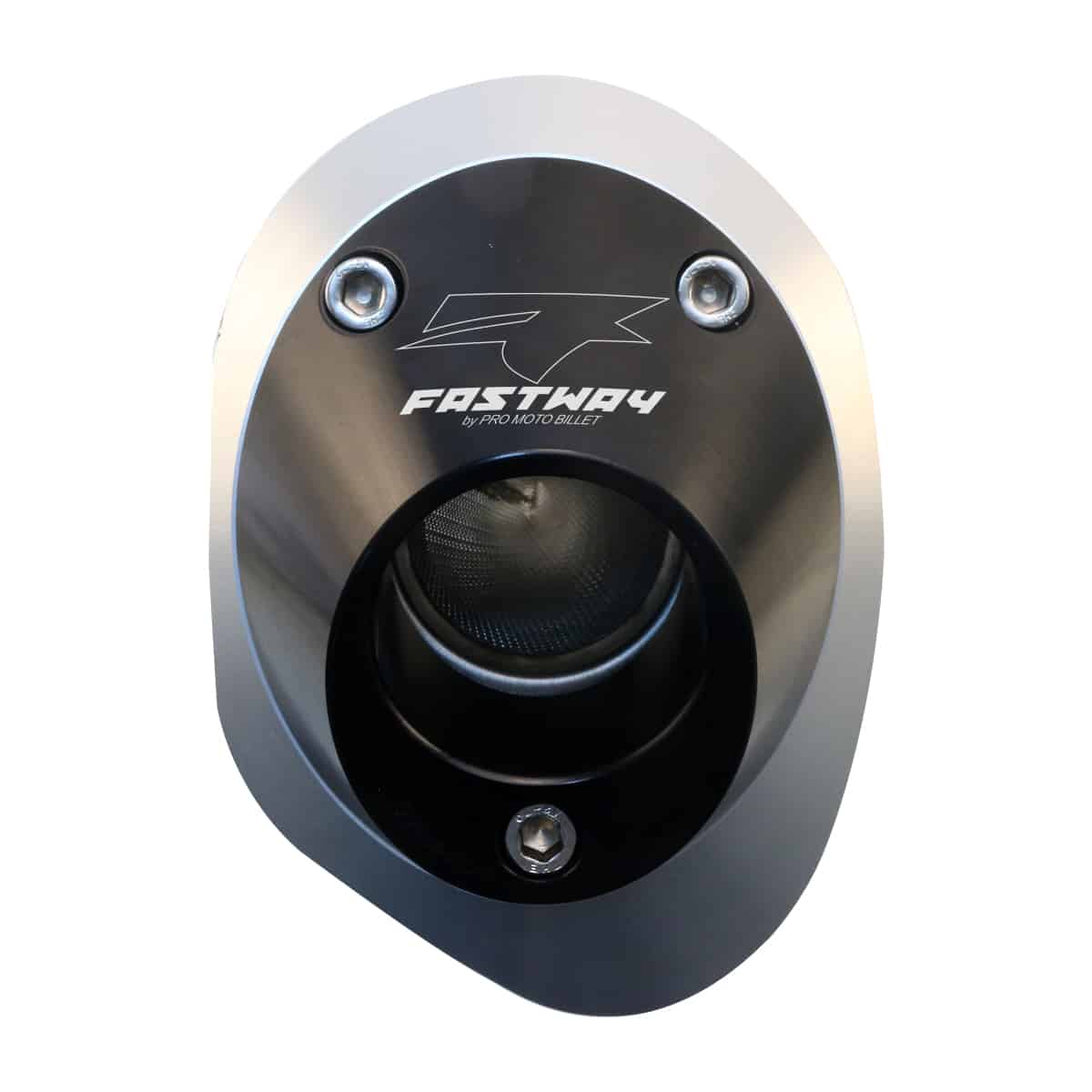 Billet Spark Arrestor Exhaust End Cap - Black - For 12-22 KX450 & 13-22 KX250 - Click Image to Close