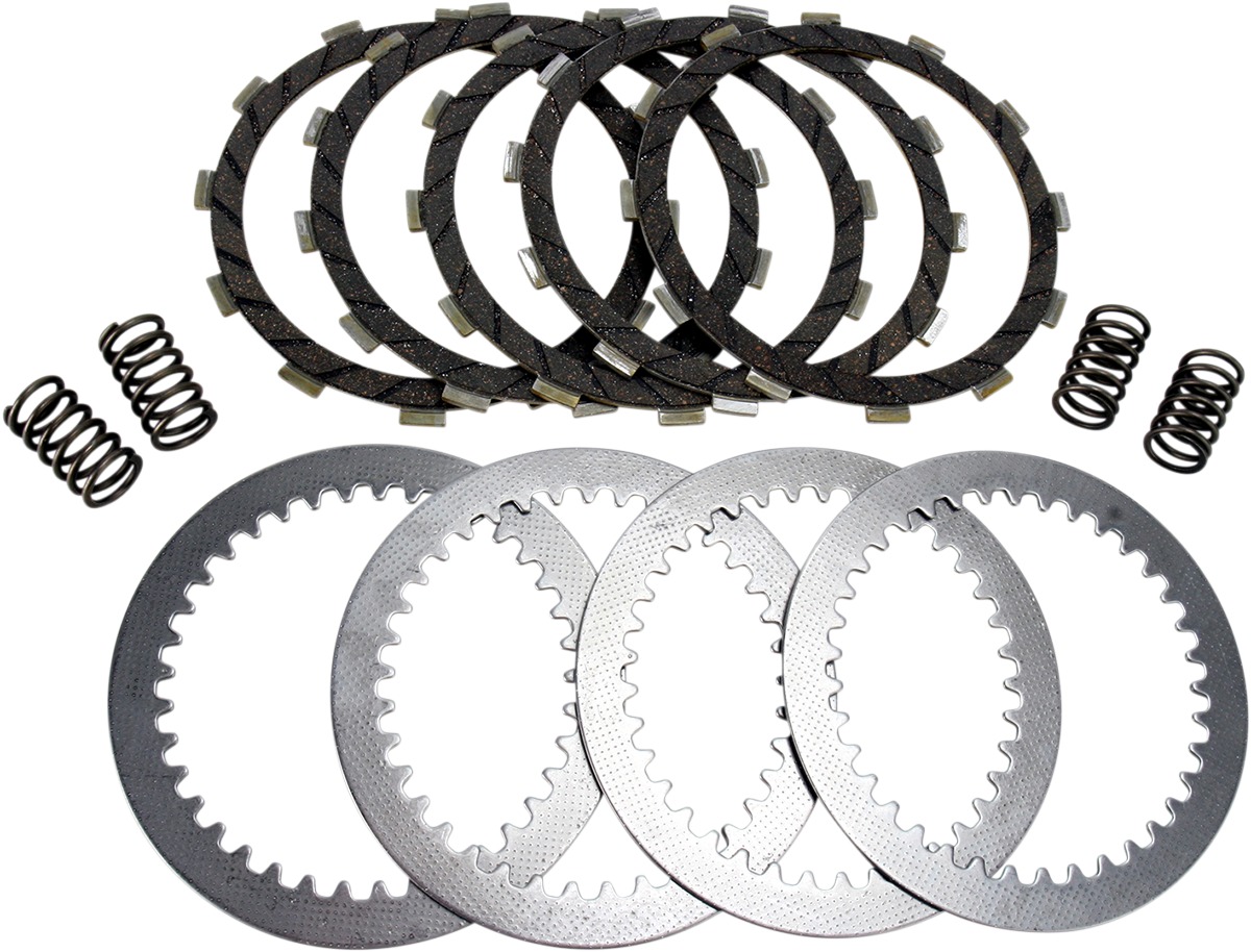 DRC Complete Clutch Kit - Cork CK Plates, Steels, & Springs - 98-02 Arctic Cat 400 - Click Image to Close