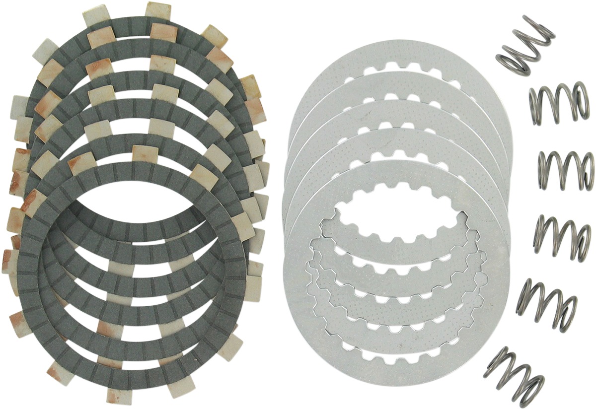 DRCF Complete Clutch Kit - CFK Plates, Steels, & Springs - Click Image to Close