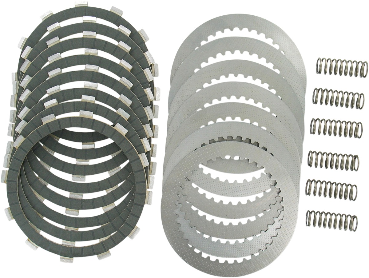 DRCF Complete Clutch Kit - CFK Plates, Steels, & Springs - 05-07 Suzuki RMZ450 - Click Image to Close
