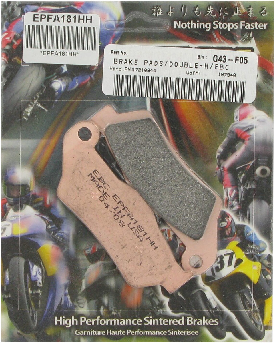 Sintered Extreme Pro Brake Pads - Husqvarna KTM Supermoto - Click Image to Close