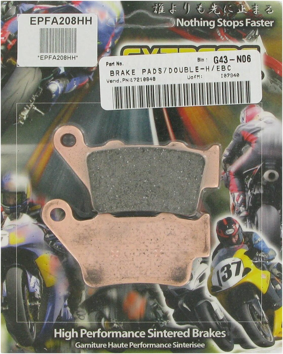 Sintered Extreme Pro Brake Pads - Click Image to Close