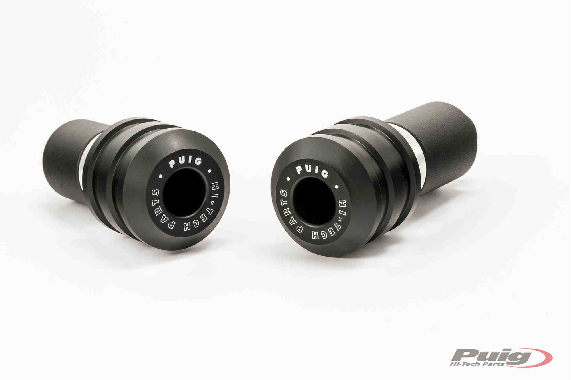 Frame Sliders Vintage - Black - For 16-21 Triumph Bonneville Thruxton Street - Click Image to Close