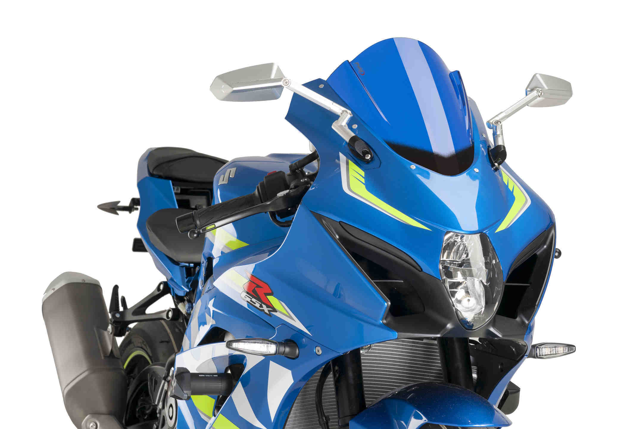 Z-Racing Windscreen - Blue - For 17-20 Suzuki GSXR1000 - Click Image to Close