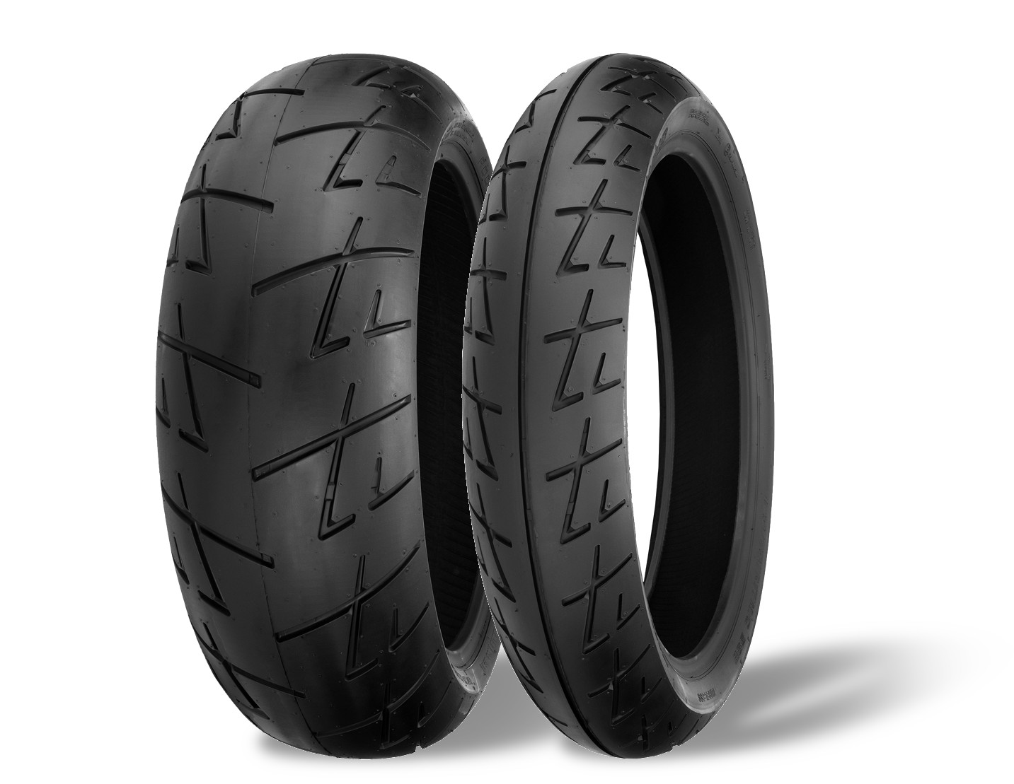 Raven 009 190/50ZR-17 & 120/70ZR-17 Sport Bike Tire Kit - Front & Rear - Click Image to Close