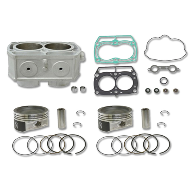 Bronco Cylinder Kit 80mm Bore Polaris 800 H.O. Standard - Standard bore cylinder kit for Polaris 800 H.O. - Click Image to Close