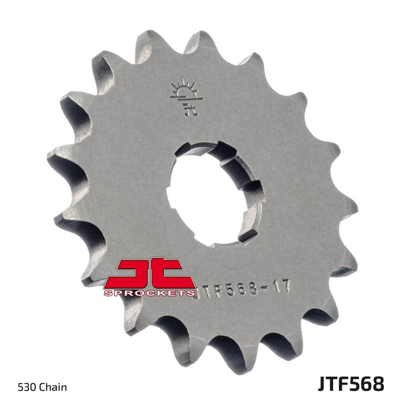 Steel Front Countershaft Sprocket - 17 Teeth - New JT! - Click Image to Close