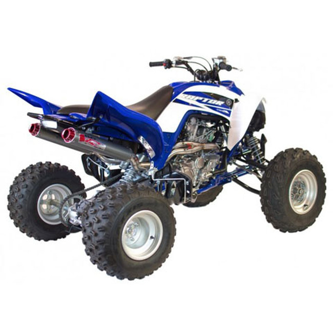 Big Gun EVO R Series Dual Full Exhaust System Aluminum Fits 15-23 Raptor 700 - Click Image to Close