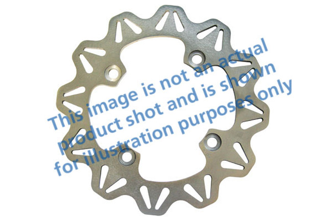 VEE Style Brake Rotor - Solid - For 13-17 Honda Grom MSX125 - Click Image to Close